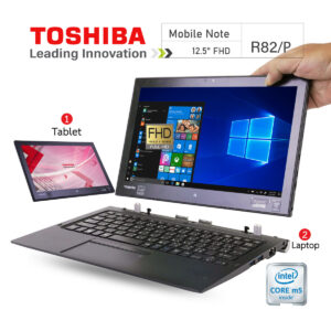Toshiba Dynabook R82/P Core m /RAM 4GB /SSD 128GB /กล้องหน้า-หลัง /WiFi /Bluetooth /จอ 12.5 LED Full-HD