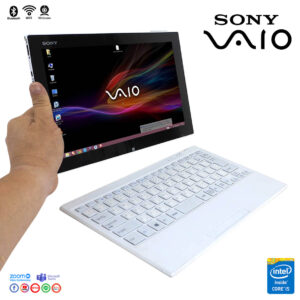 SONY Vaio Core i5 Gen4 / RAM 4GB / SSD 128GB / จอ 11.6” ​Full-HD Touch Panel / Wireless Keybord / Wi-Fi / Bluetooth / Webcam