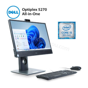 Dell OptiPlex 5270 All-in-One/ i5-9500/8GB/1TB/21.5″/ WebCam/Wifi/Bluetooth/Win11