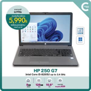 HP 250 G7 | Core i5-8265U | 8GB RAM | 128GB SSD | LED 15.6