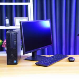 DELL Optiplex 3000 | Intel Core i5-12105T | 16GB RAM | 256GB PCIe + 1TB HDD | จอ Dell 22”FHD | DP Port | HDMI | USB | Windows 11
