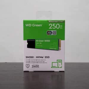 SSD NVMe M.2 PCIe | 250 GB | WD GREEN SN350 | 2,400 mb/s | Warranty 3 year